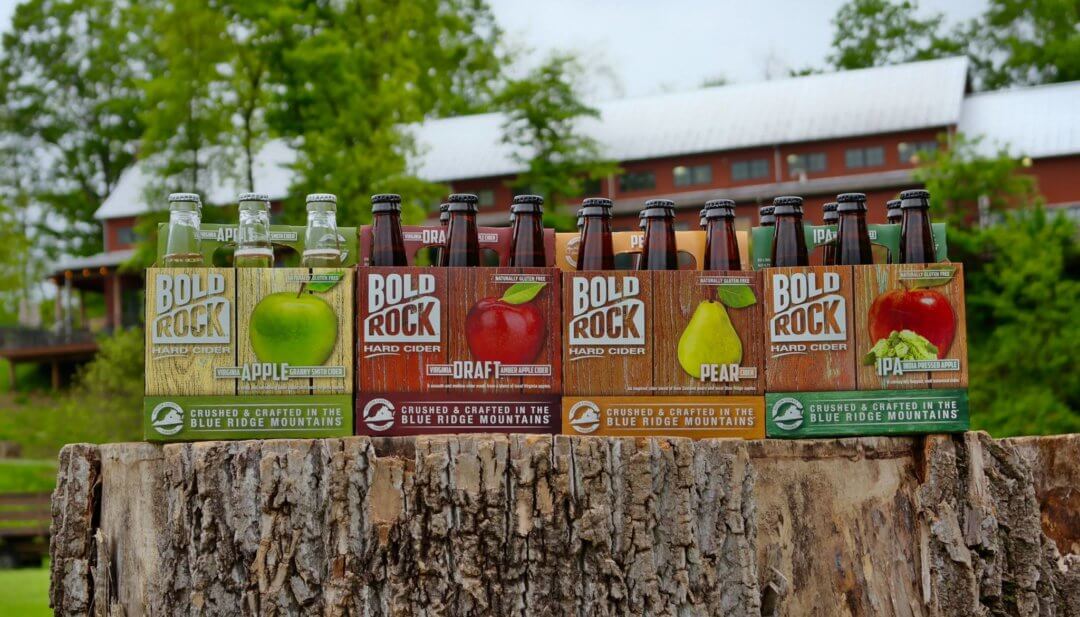 Bold Rock Hard Cider Mountain State Beverage